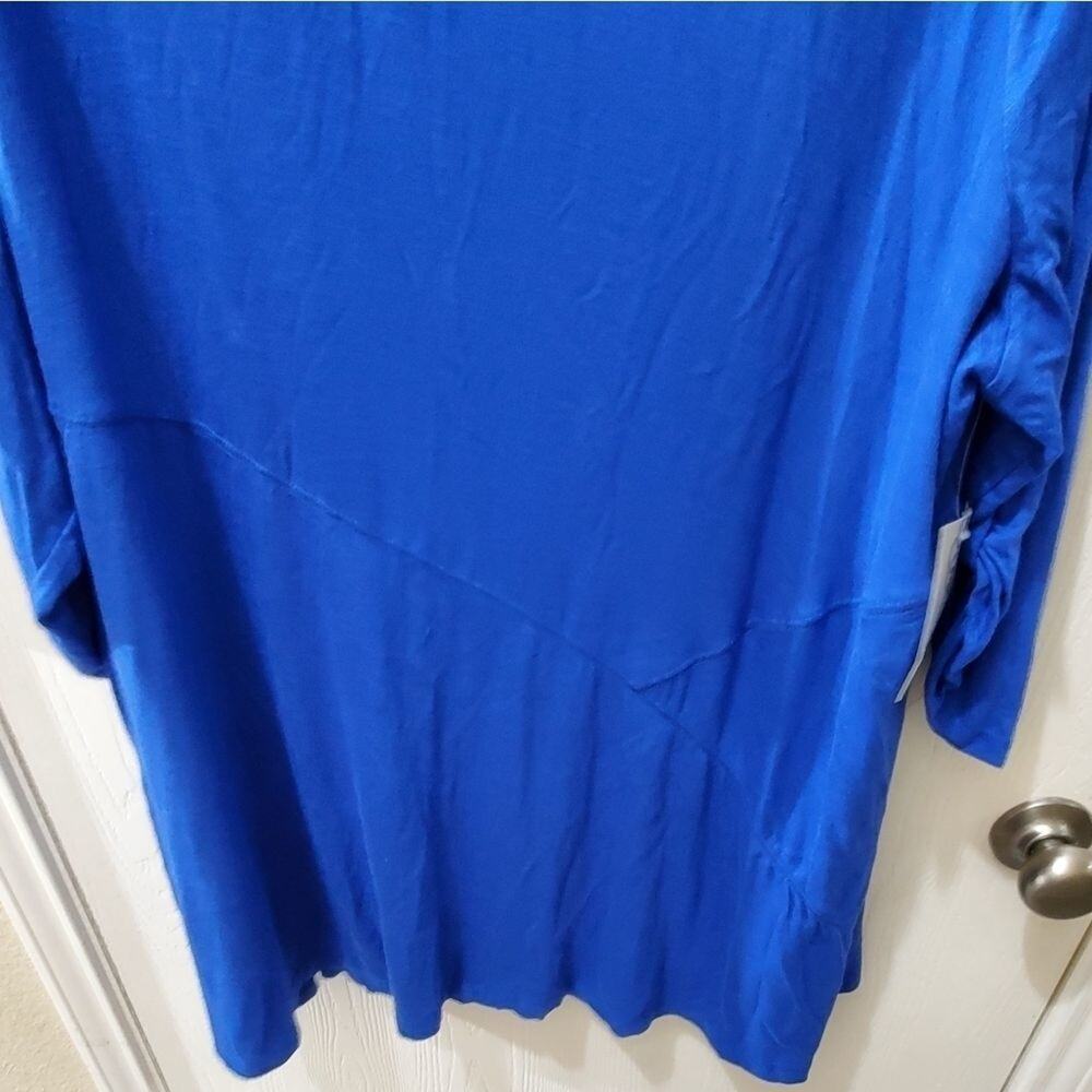Catherines blue tunic length shirt 22/24 new!!!! - Picture 5 of 7